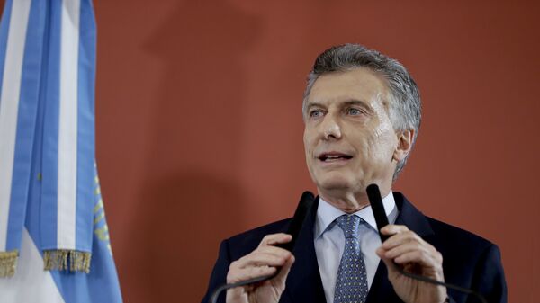 Mauricio Macri, presidente de Argentina - Sputnik Mundo