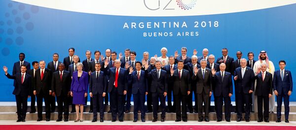 Líderes de los G20 - Sputnik Mundo