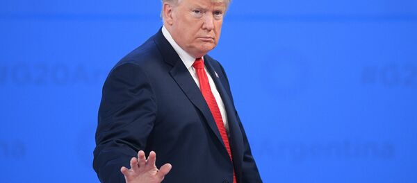 Donald Trump, presidente de EEUU - Sputnik Mundo