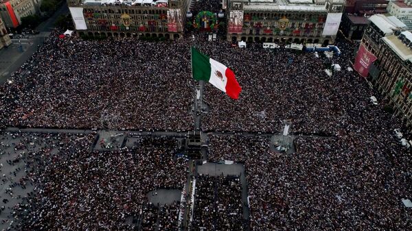 Toma de protesta de AMLO - Sputnik Mundo