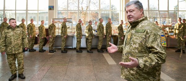 Petró Poroshenko, presidente de Ucrania Petró Poroshenko, presidente de Ucrania - Sputnik Mundo