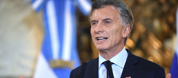 Mauricio Macri, presidente de Argentina - Sputnik Mundo