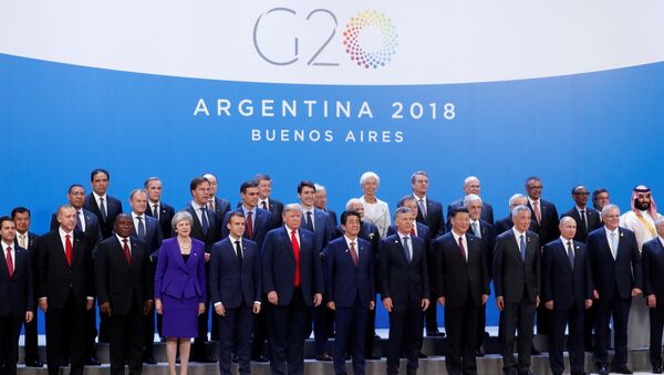 Los líderes del G20 - Sputnik Mundo