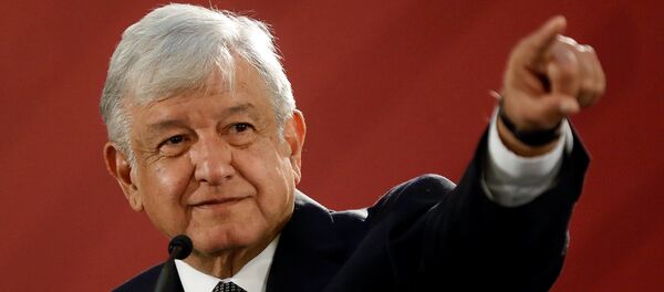 Andrés Manuel López Obrador, presidente de México - Sputnik Mundo