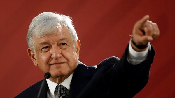 Andrés Manuel López Obrador, presidente de México - Sputnik Mundo