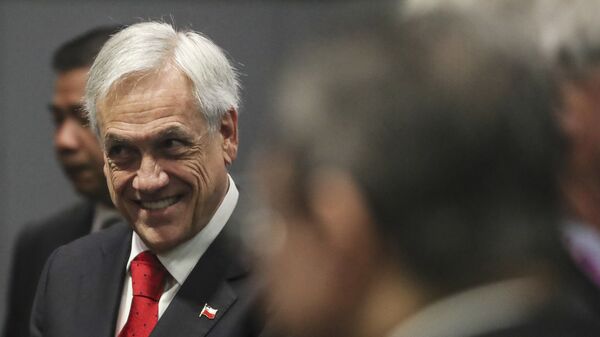 Sebastián Piñera, presidente de Chile - Sputnik Mundo