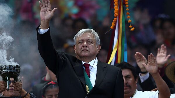 Andrés Manuel López Obrador, presidente de México - Sputnik Mundo