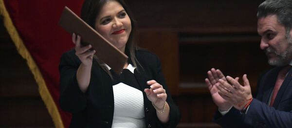 María Alejandra Vicuña, vicepresidenta de Ecuador - Sputnik Mundo