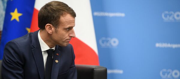 Emmanuel Macron, presidente de Francia - Sputnik Mundo