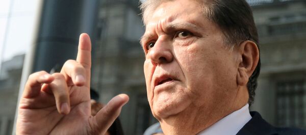Alan García, expresidente de Perú - Sputnik Mundo