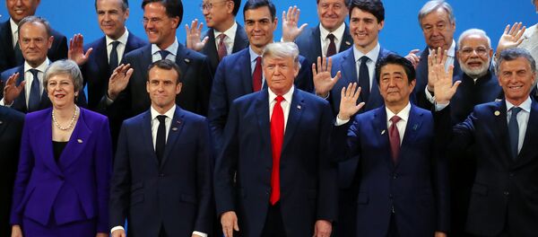 Los líderes del G20 Los líderes del G20 - Sputnik Mundo