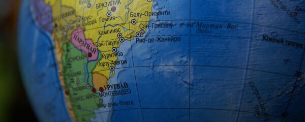 Mapa de América del Sur - Sputnik Mundo