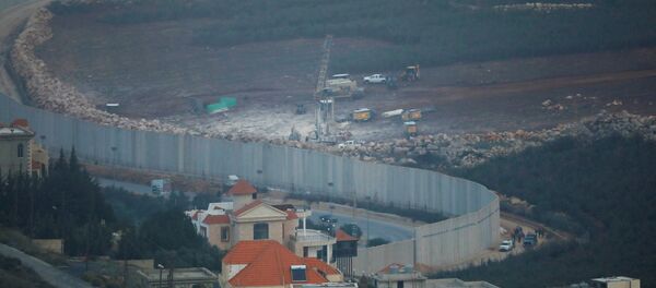 La frontera entre Israel y el Líbano - Sputnik Mundo