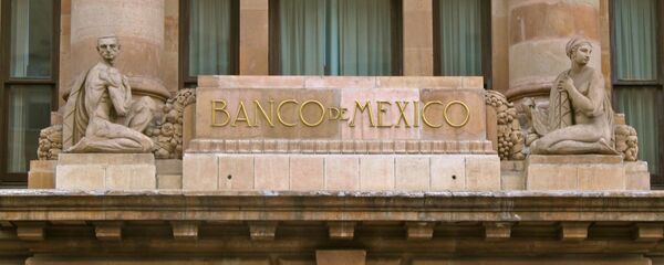 La fachada del Banco de México La fachada del Banco de México - Sputnik Mundo
