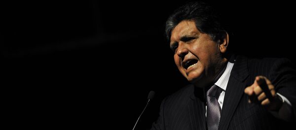 Alan García, expresidente de Perú - Sputnik Mundo