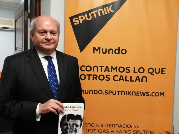 Pedro Cateriano, exprimer ministro de Perú. Autor del libro El Caso García. Pedro Cateriano, exprimer ministro de Perú. Autor del libro El Caso García. - Sputnik Mundo