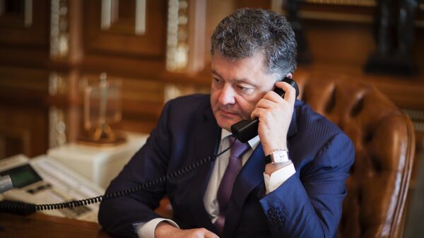 Petró Poroshenko, presidente de Ucrania - Sputnik Mundo