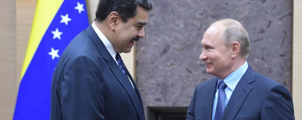 El presidente de Venezuela, Nicolás Maduro, y el presidente de Rusia, Vladímir Putin - Sputnik Mundo
