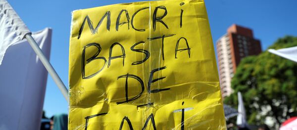 Protestas en Argentina - Sputnik Mundo