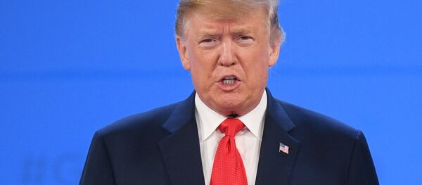 Donald Trump, presidente de EEUU - Sputnik Mundo