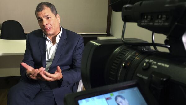 Rafael Correa, expresidente de Ecuador (archivo) - Sputnik Mundo