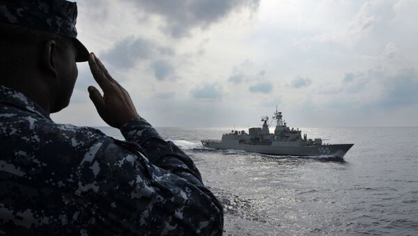 Destructor estadounidense USS McCampbell (archivo) - Sputnik Mundo