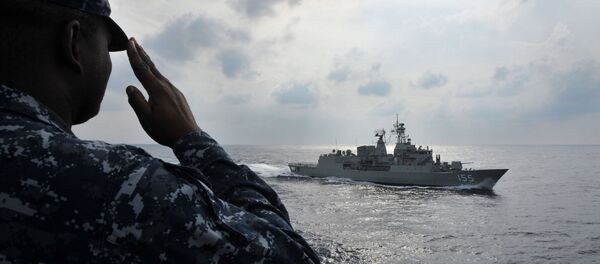 Destructor estadounidense USS McCampbell (archivo) - Sputnik Mundo