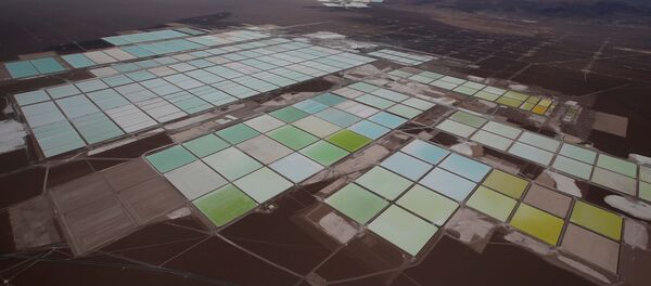 Mina de litio de SQM en el Salar de Atacama, Chile - Sputnik Mundo