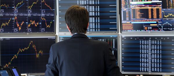 Un empleado de Saxo Bank (archivo) - Sputnik Mundo