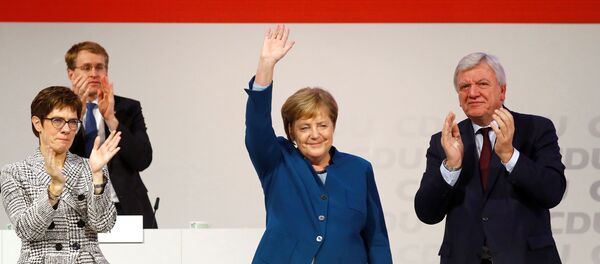 Angela Merkel, canciller federal de Alemania - Sputnik Mundo