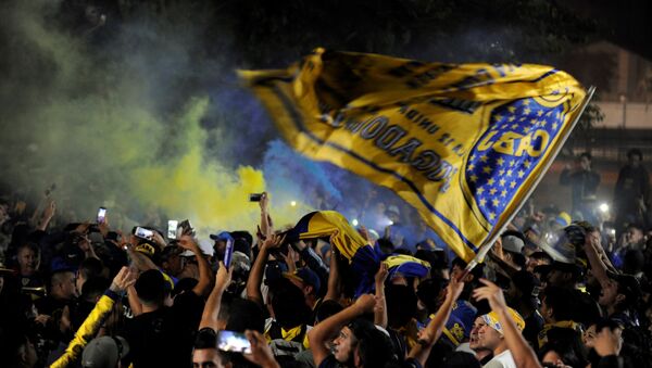 Los hinchas de Boca Juniors - Sputnik Mundo