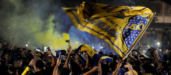 Los hinchas de Boca Juniors - Sputnik Mundo