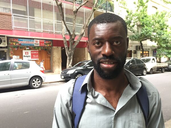 Nicanor St. Fort Laurent, abogado y líder del Movimiento para la Unión, Desarrollo, Protección e Integración de los Afros en Argentina (Mudpiar) - Sputnik Mundo