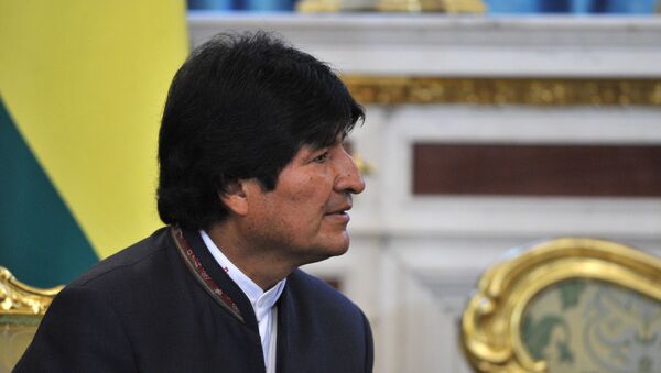 El presidente de Bolivia, Evo Morales - Sputnik Mundo