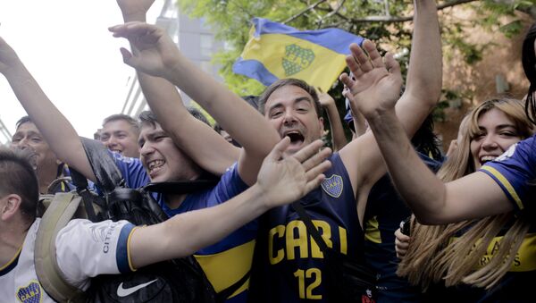 Hinchas del Boca Junior - Sputnik Mundo