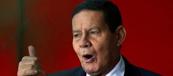 Vicepresidente electo de Brasil, general retirado Hamilton Mourao - Sputnik Mundo