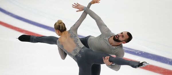 Ashley Cain y Timothy Leduc en el patinaje en parejas - Sputnik Mundo
