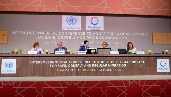 La conferencia intergubernamental de la ONU - Sputnik Mundo