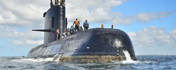 El submarino argentino ARA San Juan (archivo) - Sputnik Mundo