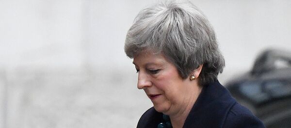 Theresa May, primera ministra del Reino Unido - Sputnik Mundo