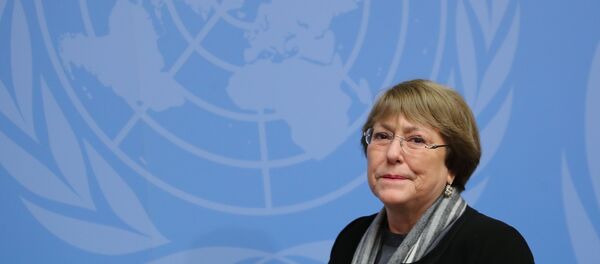 Michelle Bachelet, alta comisionada de DDHH de la ONU - Sputnik Mundo