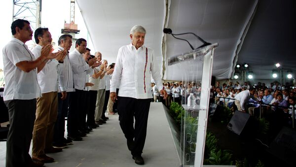 Andrés Manuel López Obrador, presidente de México - Sputnik Mundo