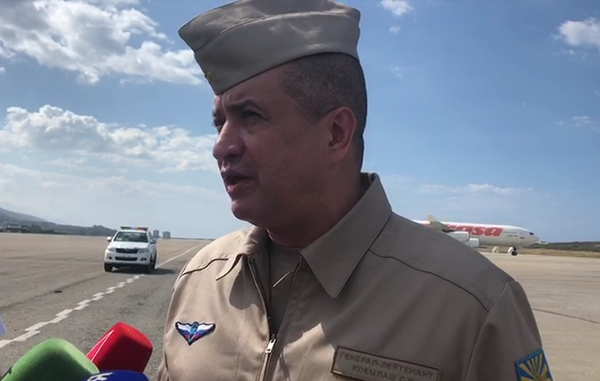 El comandante de la Aviación de Largo Alcance, general teniente Serguéi Kobilash El comandante de la Aviación de Largo Alcance, general teniente Serguéi Kobilash - Sputnik Mundo