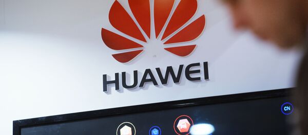 El logo de la compañía china Huawei - Sputnik Mundo