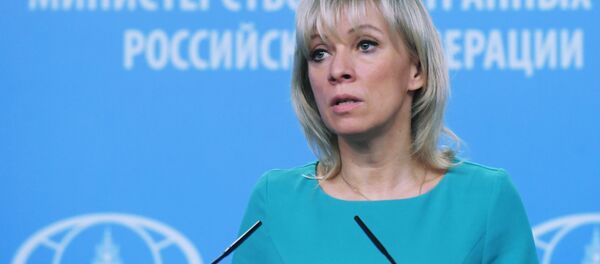 María Zajárova, la portavoz del Ministerio de Asuntos Exteriores ruso - Sputnik Mundo
