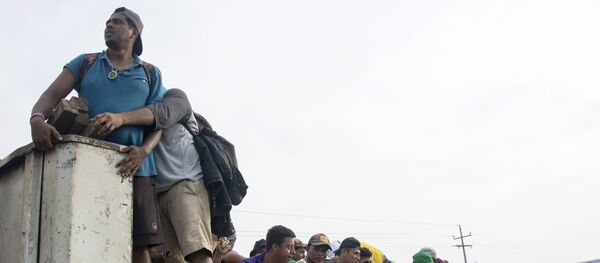 Los migrantes centroamericanos Los migrantes centroamericanos - Sputnik Mundo