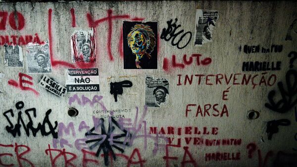 Los retratos de Marielle Franco, la consejal brasileña asesinada - Sputnik Mundo