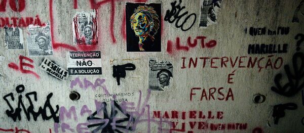 Los retratos de Marielle Franco, la consejal brasileña asesinada - Sputnik Mundo