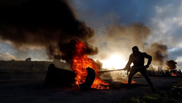 Ataques de palestinos en Cisjordania - Sputnik Mundo