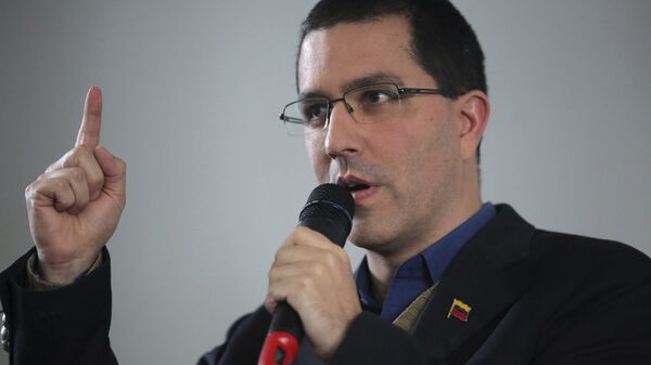 Jorge Arreaza, canciller de Venezuela - Sputnik Mundo